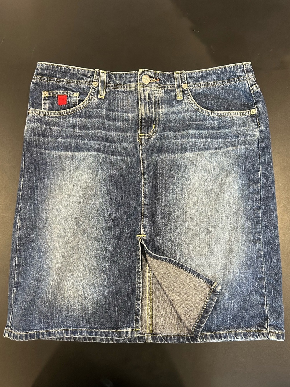 BONGO Blue Denim Skirt